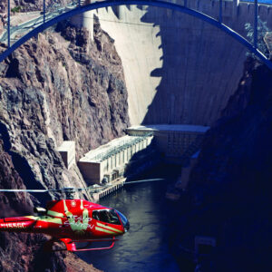 HOOVER DAM BUS AND HELICOPTER